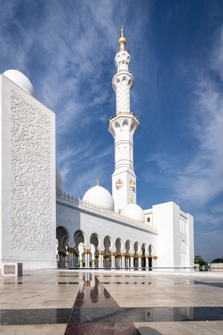 Die "Grand Mosque" Sheikh Zayid Moschee